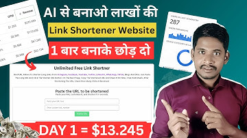 Link Shortener Website Kaise Banaye | URL Shortener Website In Wordpress |  AI Web Development
