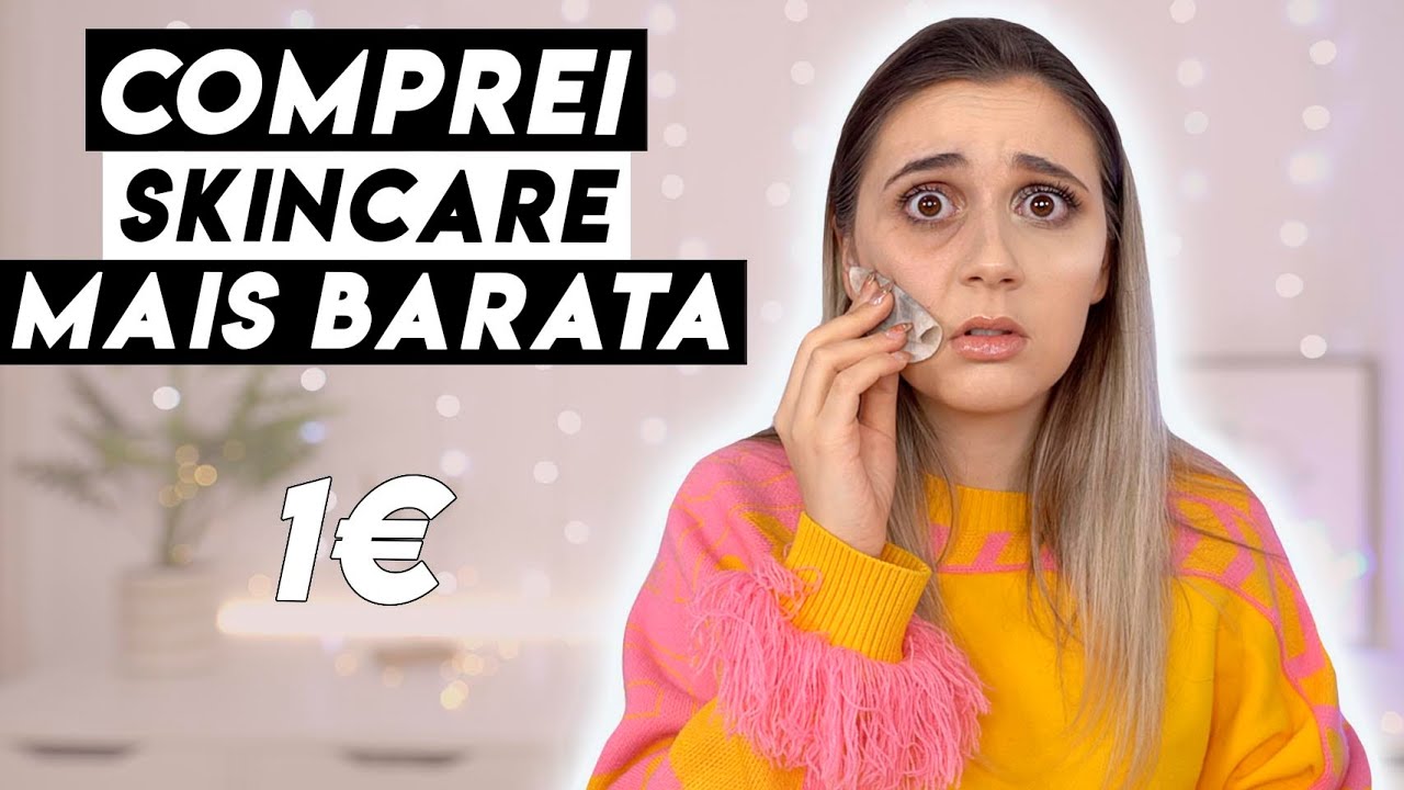 COMPREI a SKINCARE MAIS BARATA da MAQUIBEAUTY | Joana Gentil