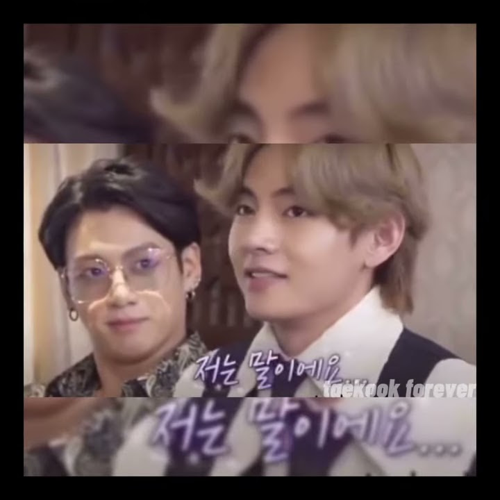 taekook moments on RUN BTS EPISODE 121, short vedio only
