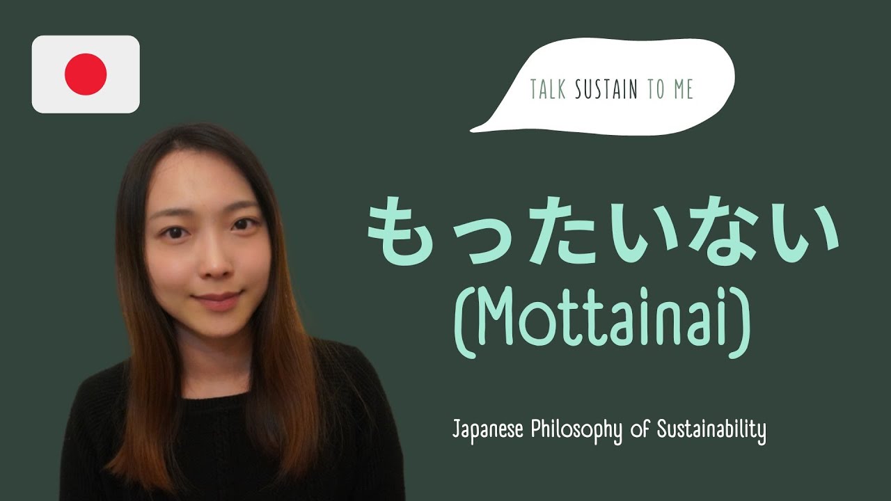 Japanese Philosophy of Sustainability - もったいない (Mottainai) | Sustainability Vlog Series