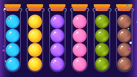Ball game level 1201- 1209 | Ball Sort puzzle