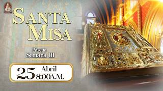 Santa Misa en Caballeros de la Virgen, 25 de abril de 2026⚜️ 7:30 a.m