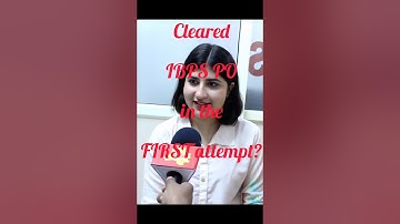 How to clear IBPS PO in the first attempt? #ibpspo #upscplanB