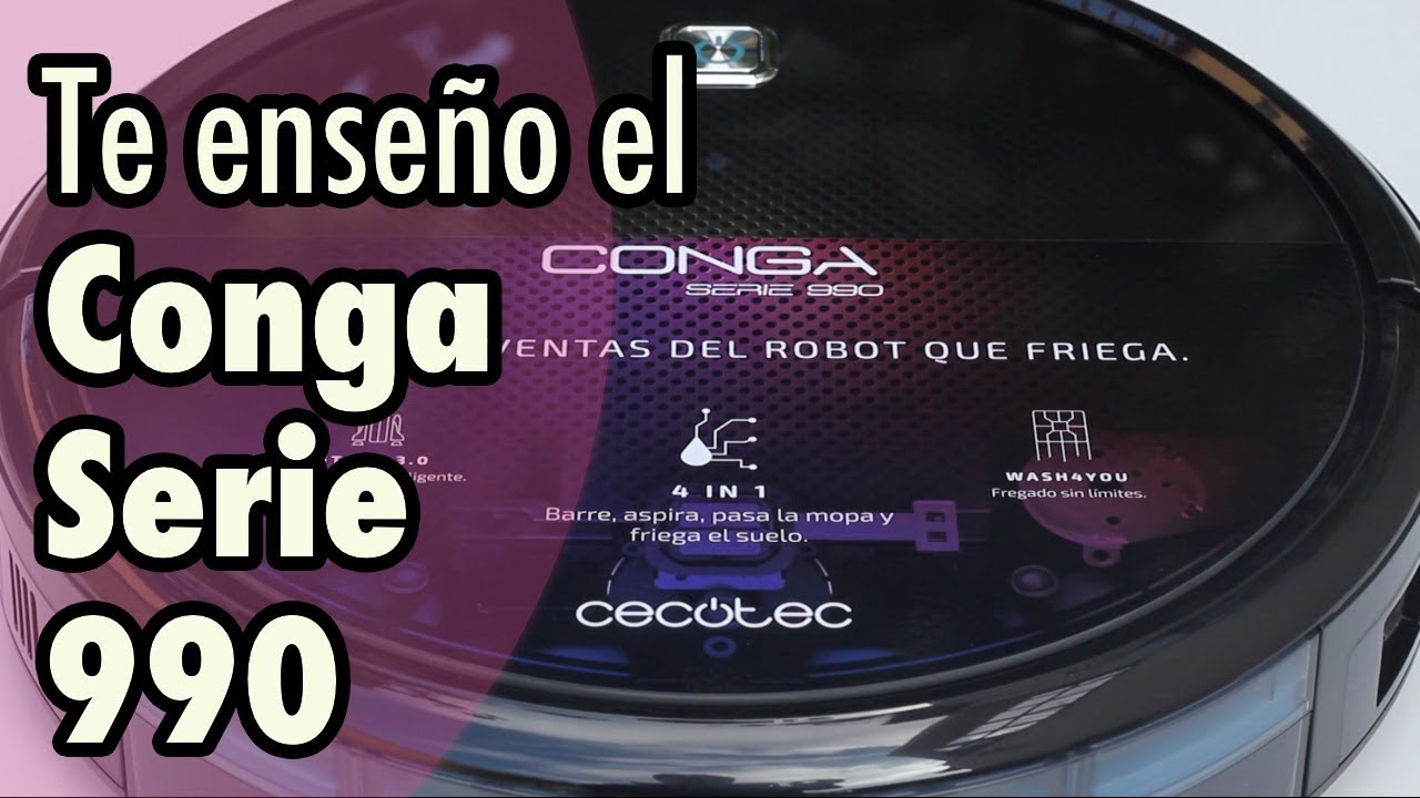 Conga Serie 990: la versión mejorada de la Conga Excellence 990 - YouTube