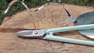 Jewellers 7" Shears (Tin Snips) tips & quick Demo & Review in HD