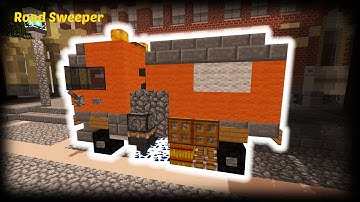 Minecraft - How to build a Road Sweeper
