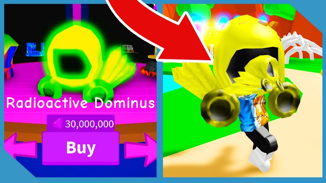 Buying The Radioactive Dominus In Roblox Youtube - buying dominus in roblox