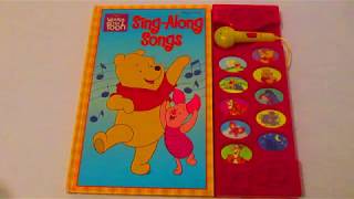 DISNEY Winnie the Pooh Sing-Along Songs Play-A-Song