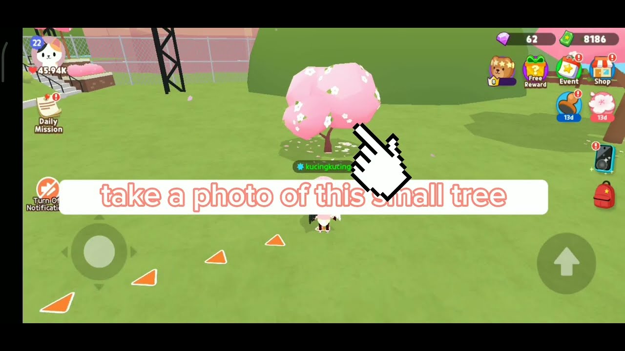 Play Together | Smallest Cherry Blossom tree Locations. Spring 2023 Event