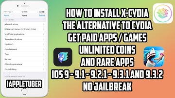 X-Cydia: Get Paid Games & Apps, Unlimited Coins & Rare Apps FREE iOS 9 - 9.2.1 - 9.3.2 (No J/B - PC)