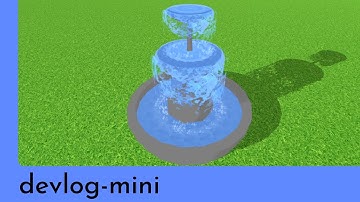 devlog mini #11 | Fountain Shader(Unity)