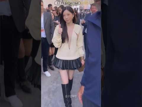   프랑스 파리 패션위크 등판한 루이비통 엠버서더 태연 스타일링 Parisfashionweek LouisVuitton Shorts