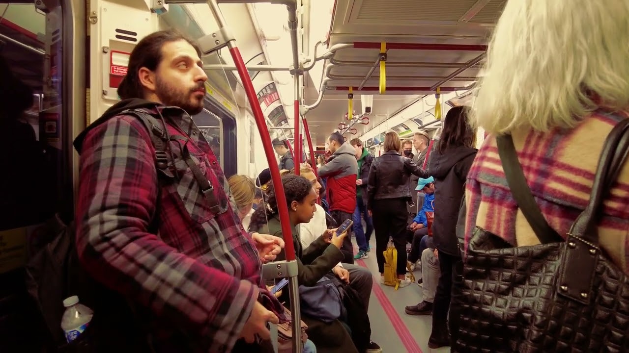 Toronto Transit - Transit Ride - Station Hopping - TTC Line 1 - Shepperd Yonge - Union Station