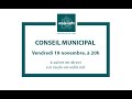 Conseil municipal  19 novembre 2021  ville de vaulxenvelin