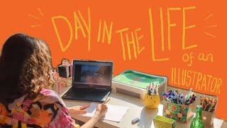 Day in the Life of an Illustrator | Home Studio Process