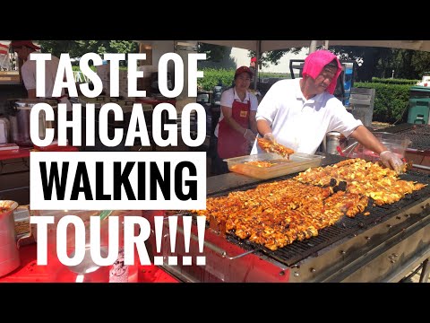 Video: 23 Mat Du Måste Prova På årets Taste Of Chicago