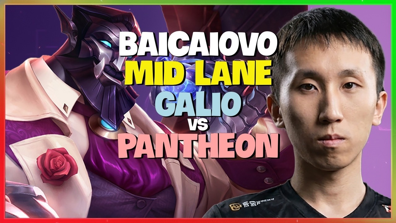 Baicaiovo Perfects Galio Roaming Strategy to Hit Top 2 on Chinese Super Server Engsub