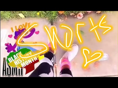 ASMR #Shorts 💜 Flower Crush for Thursday