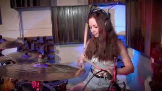 Ирина - Queen   The Show Must Go On (Drum Cover)