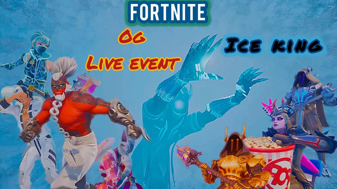 Ice King’s Debut to the Fire Warrior Kurohomura | OG Live Event | Fortnite (No music/Commentary)