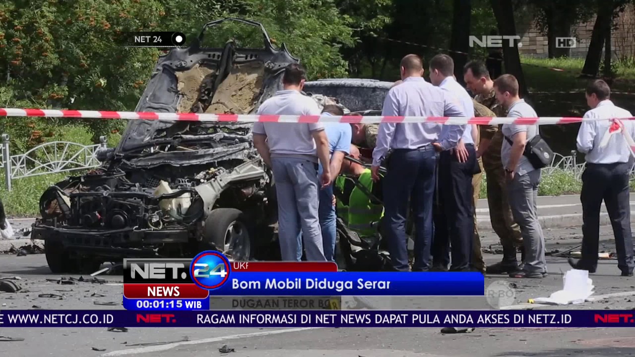 Serangan Teror Bom Mobil di Ukraina - Net 24