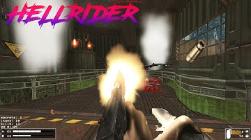 Doom HELLRIDER v0.9c [John Wick style mod] - Doom Episode 1 Remaster E1M1: Hangar | 4K/60