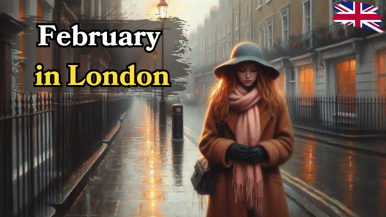 London Winter Walk | Listening Practice for Upper-Intermediate Learners