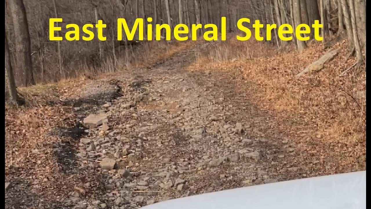 An old wagon road in Somerset County, PA