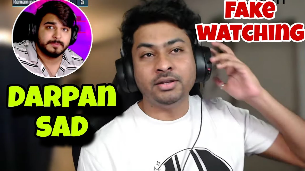 Dynamo On Darpan Sad 😢 Reply Fake Watching 🔥