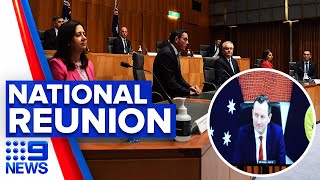 Leaders gather for National Cabinet | 9 News Australia