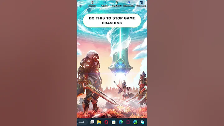 DO THIS TO STOP GAME CRASHING 😮 #pc #pctips #techtok #techtoktips #tech #techno