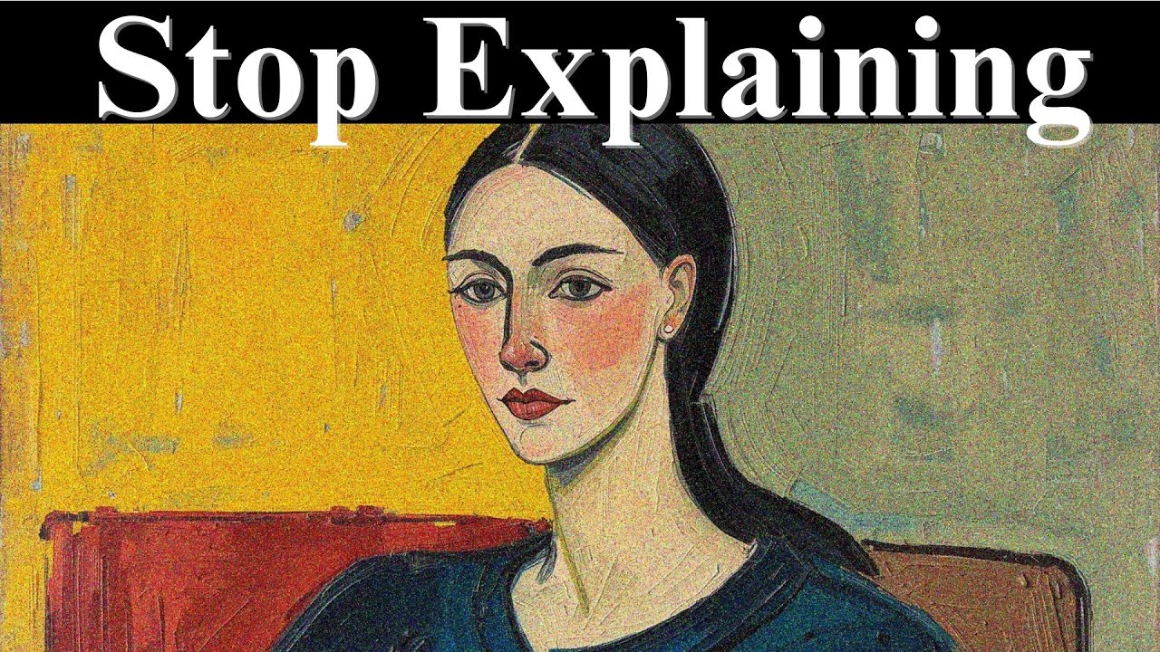 When You Stop Explaining Yourself, Everything Changes