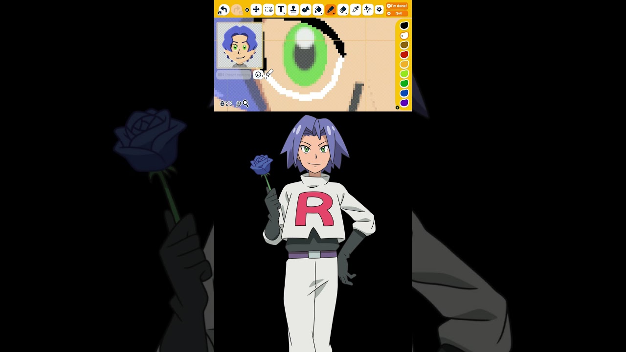 How to make James from Pokemon #james #pokemon - YouTube