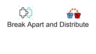 G3 M1 L19 - Break Apart and Distribute with Division