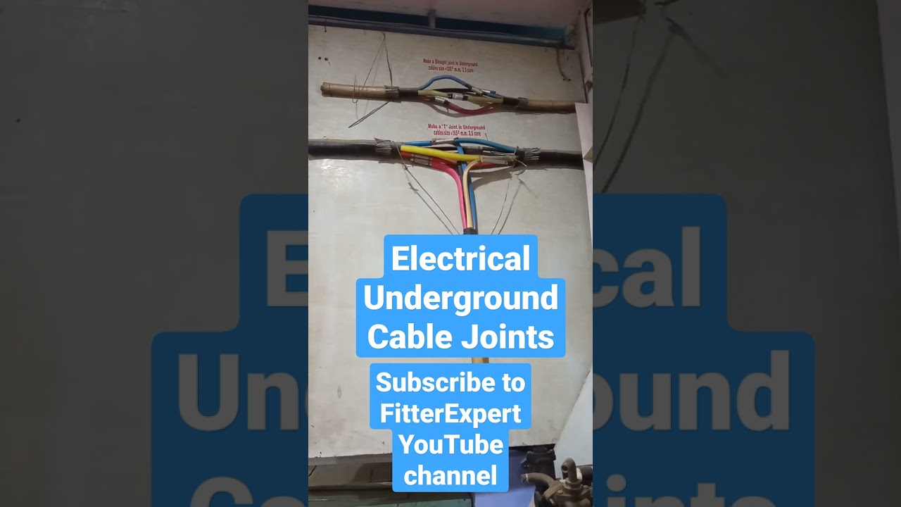 Electrical underground cable Joints