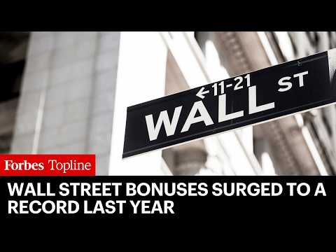 Wall Street Bonuses Surged To A Record $49.2 Billion Pool Last Year