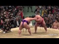【押し相撲】大栄翔 vs 貴景勝 2017大相撲 大阪春場所5日目 Sumo Daieisho vs Takakeisho 2017 Osaka