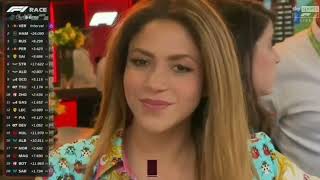 Shakira Spotted, Hamiltons F1 Spanish Gp Inspiration To Get The Podium I Need To Find A Latina