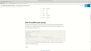 mysql select n max values per group