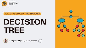 ALTAIR AI STUDIO - RAPIDMINER : CONTOH PENERAPAN DECISION TREE