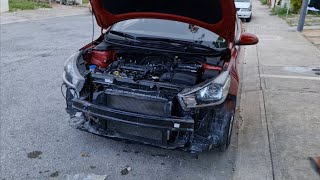 Trabajando en mi Kia Rio Claxon y Facia - YouTube