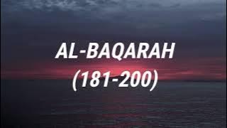 Download lagu AL-BAQARAH 181- 200|mishary al afasy
