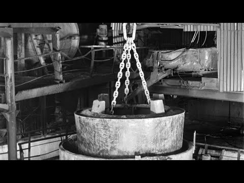 Монолитная футеровка 160-тонных сталеразливочных ковшей в конвертерном цехе, 1977