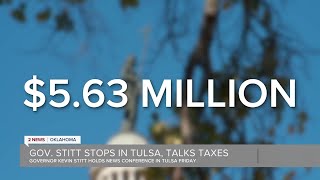 Governor Stitt visits Tulsa during National Police Week