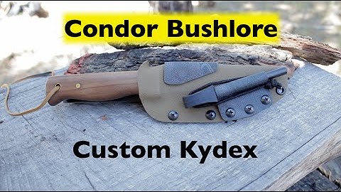 Condor Bushlore Custom Kydex