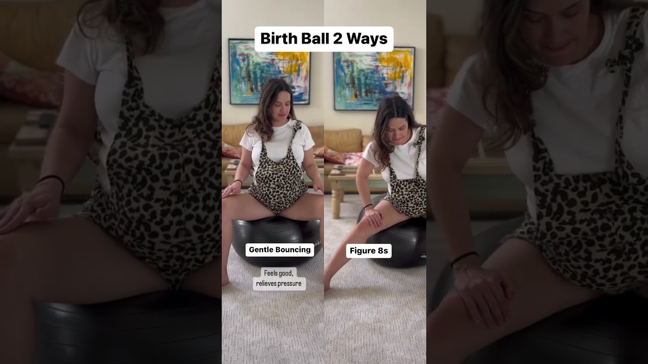 Using an Exercise Ball in Pregnancy