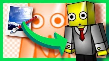 Illustrating a Minecraft Character with Paint.Net