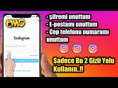 Hesabı Kurtarmanın 2 Yolu  Instagram Şifremi Unuttum E-posta Cep Numarası Aktif Değil