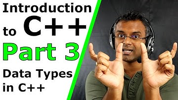 Introduction to C++ - Part 3 - Data Types in C++