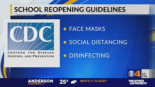 CDC issues school reopening guidelines
